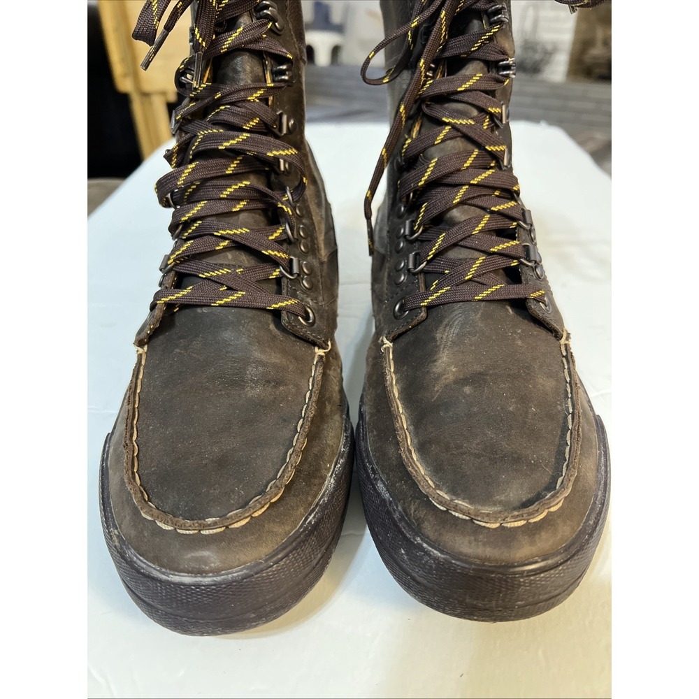 Tretorn Highlander‎ Men's Brown Leather Lace Up Hybrid Hiking Boots SZ 13